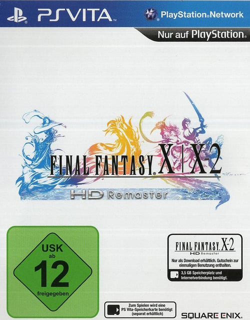Final Fantasy X/X-2 HD Remaster - PlayStation Vita Vorderseite