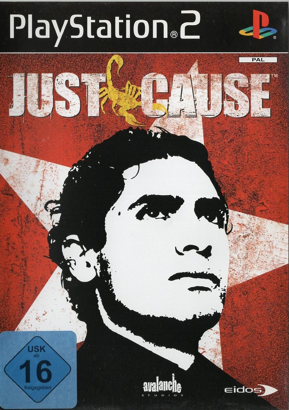 Just Cause - PlayStation 2 Vorderseite
