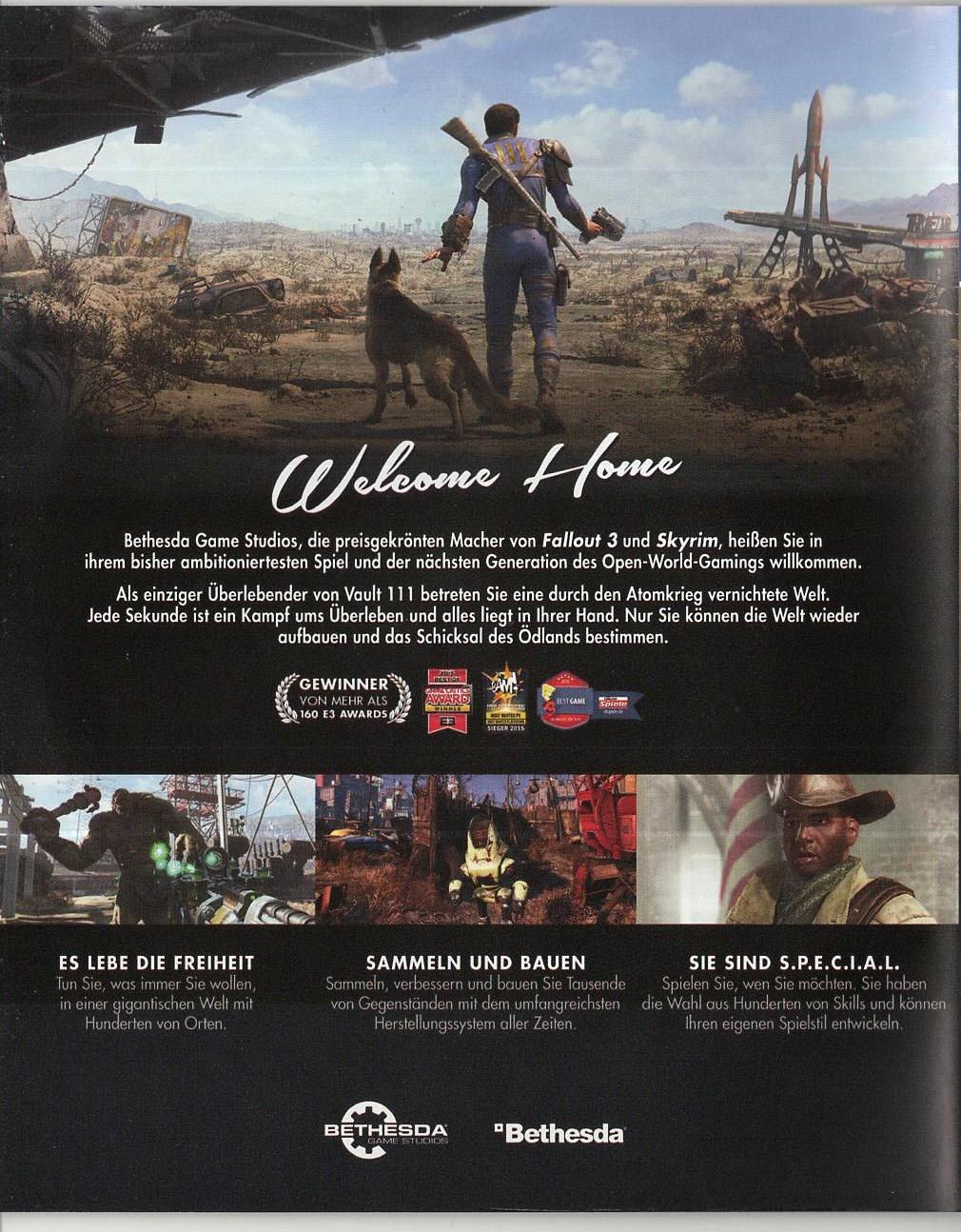Fallout 4 - PlayStation 4 Rückseite