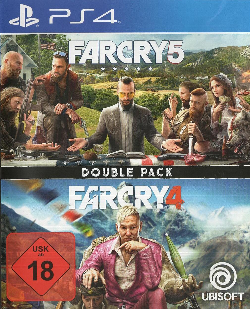Far Cry 5 + Far Cry 4 Double Pack - PlayStation 4 Vorderseite