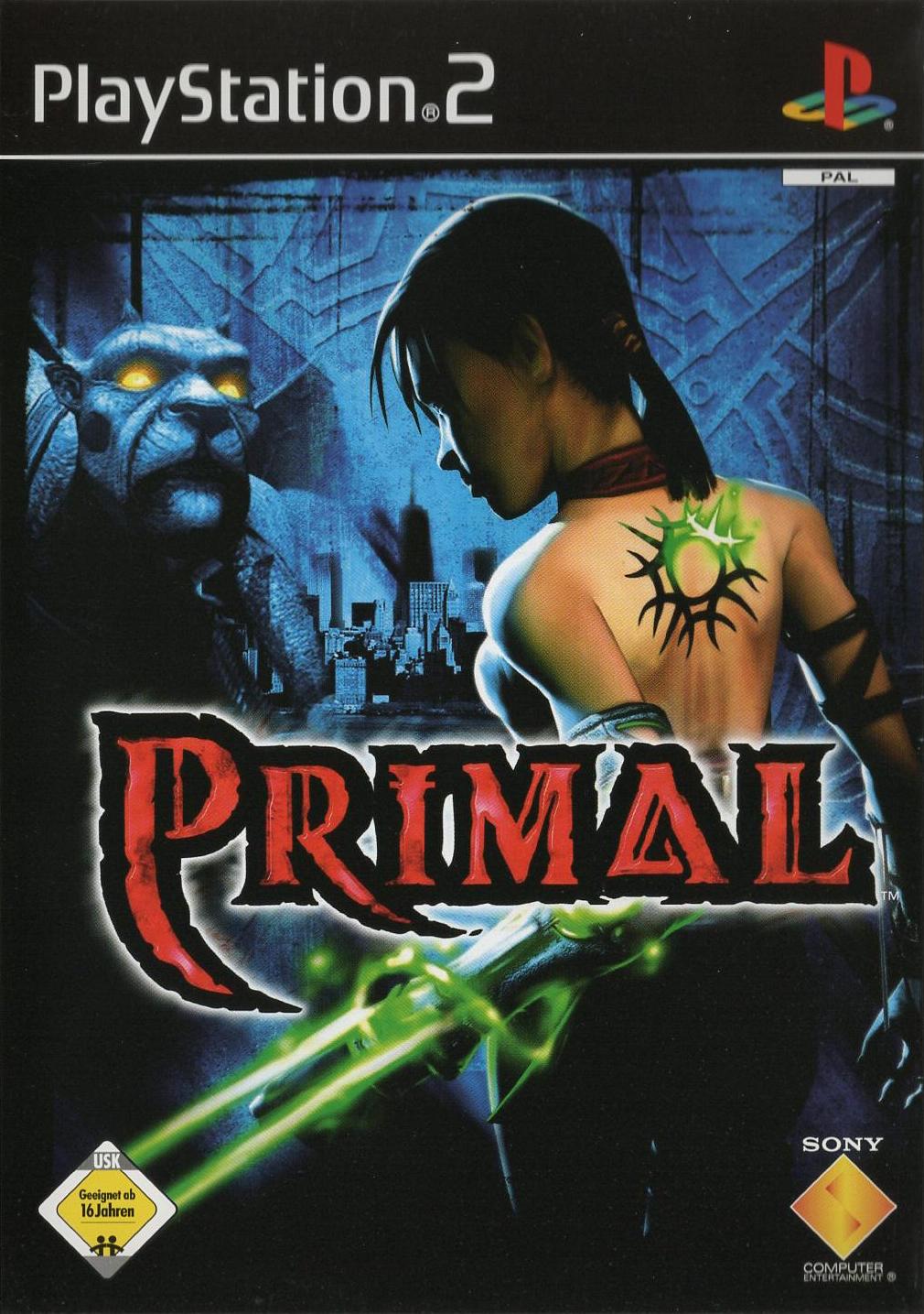 Primal - PlayStation 2 Vorderseite