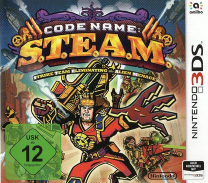 Code Name: S.T.E.A.M. - Nintendo 3DS Vorderseite