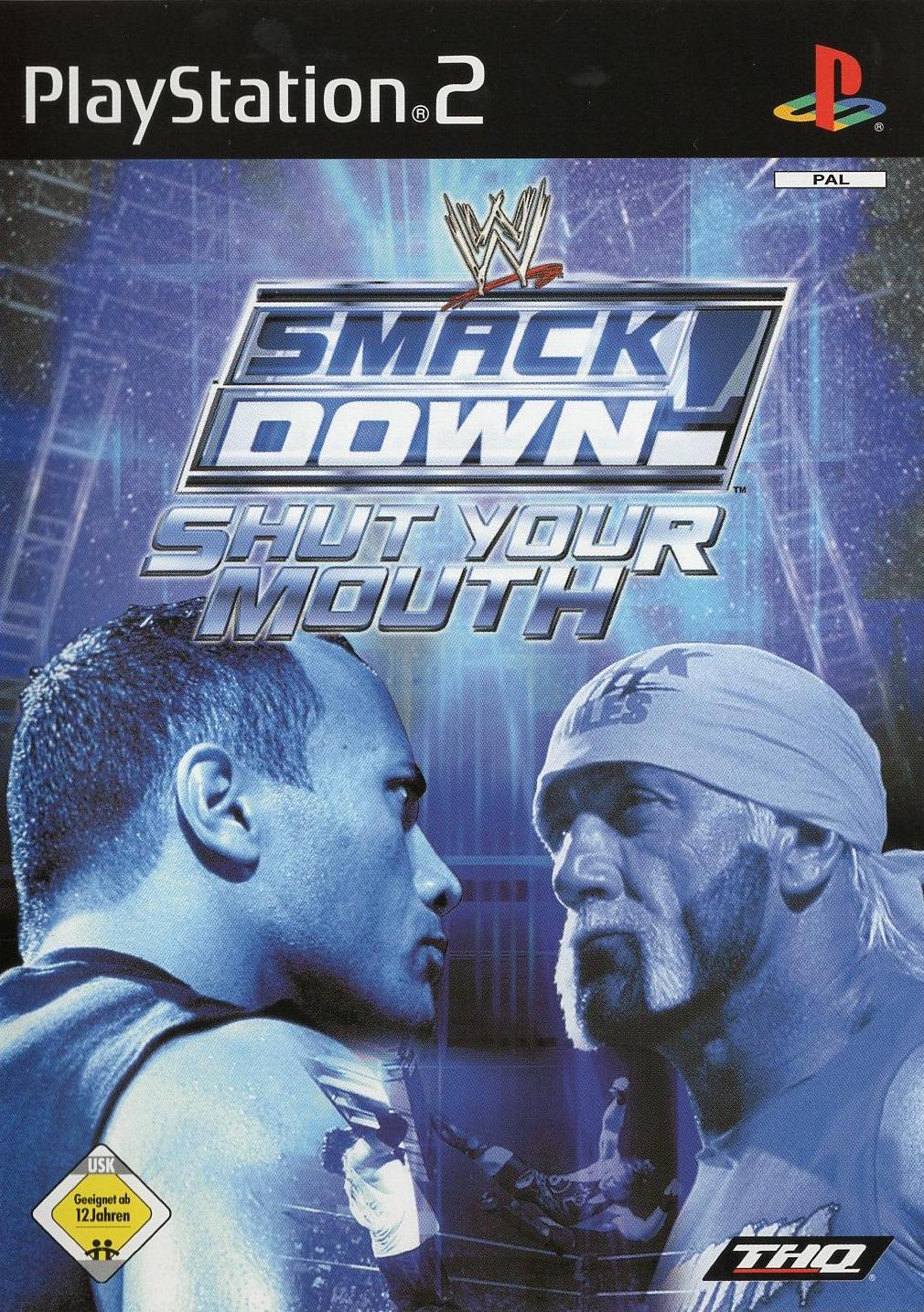 WWE SmackDown! Shut Your Mouth - PlayStation 2 Vorderseite