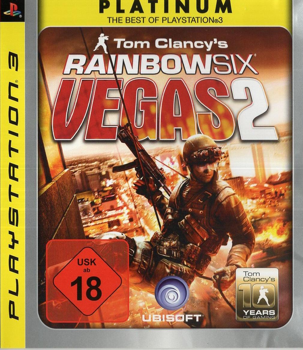 Tom Clancy's Rainbow Six: Vegas 2 - PlayStation 3 Vorderseite