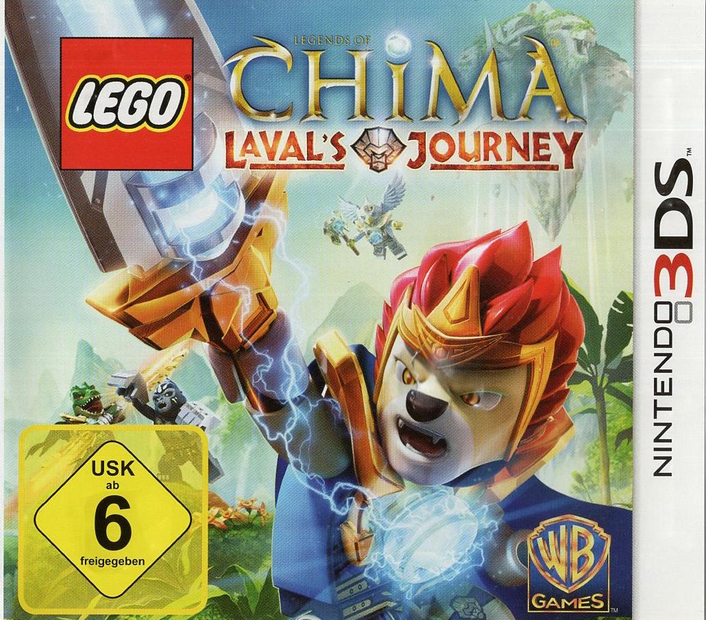 LEGO Legends of Chima: Laval's Journey - Nintendo 3DS Vorderseite