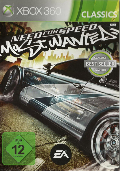 Need for Speed: Most Wanted - Xbox 360 Vorderseite