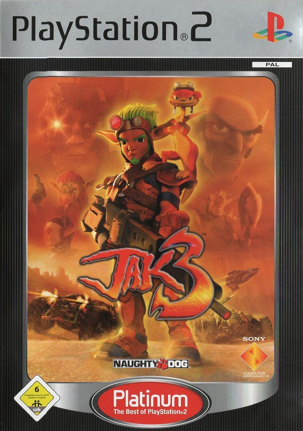 Jak 3 - PlayStation 2 Vorderseite