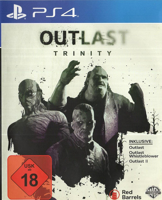Outlast Trinity - PlayStation 4 Vorderseite