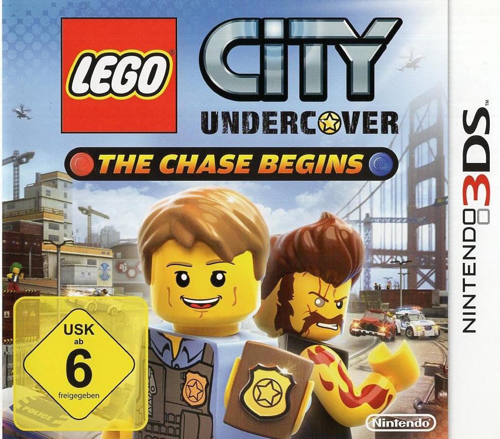LEGO City Undercover: The Chase Begins - Nintendo 3DS Vorderseite