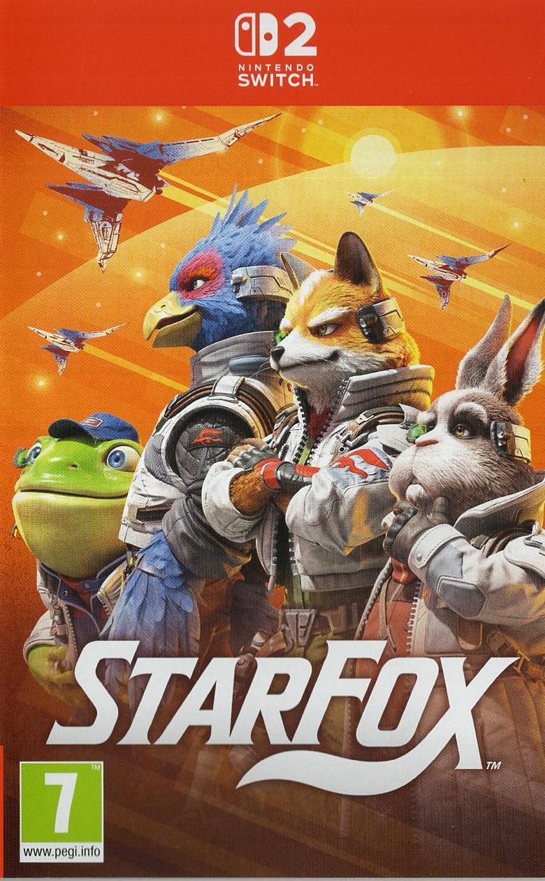Star Fox - Nintendo Switch 2 Vorderseite