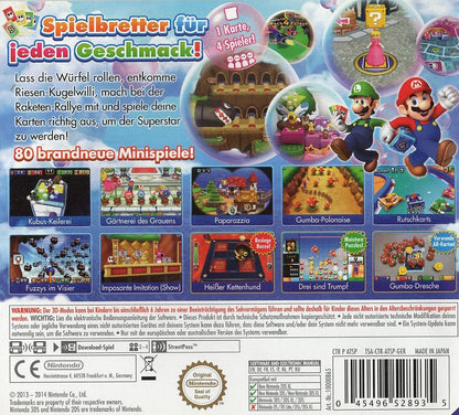 Mario Party: Island Tour - Nintendo 3DS Rückseite