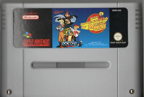 The Adventures of Mighty Max - Super Nintendo - Modul Vorderseite