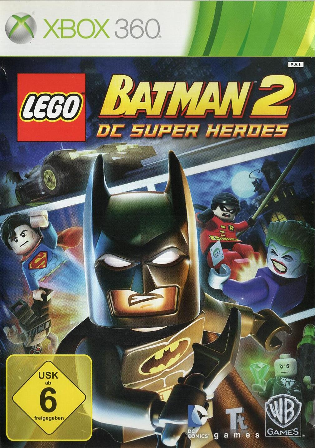 LEGO Batman 2: DC Super Heroes - Xbox 360 Vorderseite