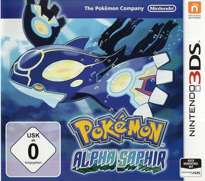 Pokémon Alpha Saphir - Nintendo 3DS Vorderseite