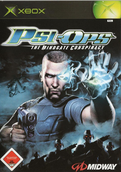 Psi-Ops: The Mindgate Conspiracy - Xbox Vorderseite