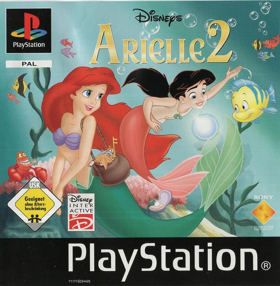 Arielle 2 - PlayStation 1  Vorderseite