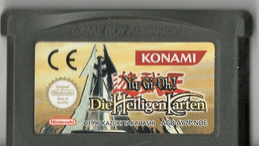 Yu-Gi-Oh! Die Heiligen Karten - Game Boy Advance - Modul Vorderseite
