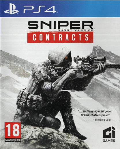 Sniper Ghost Warrior Contracts - PlayStation 4 Vorderseite