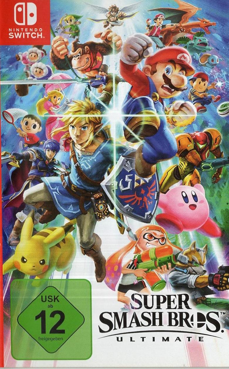 Super Smash Bros. Ultimate - Nintendo Switch Vorderseite