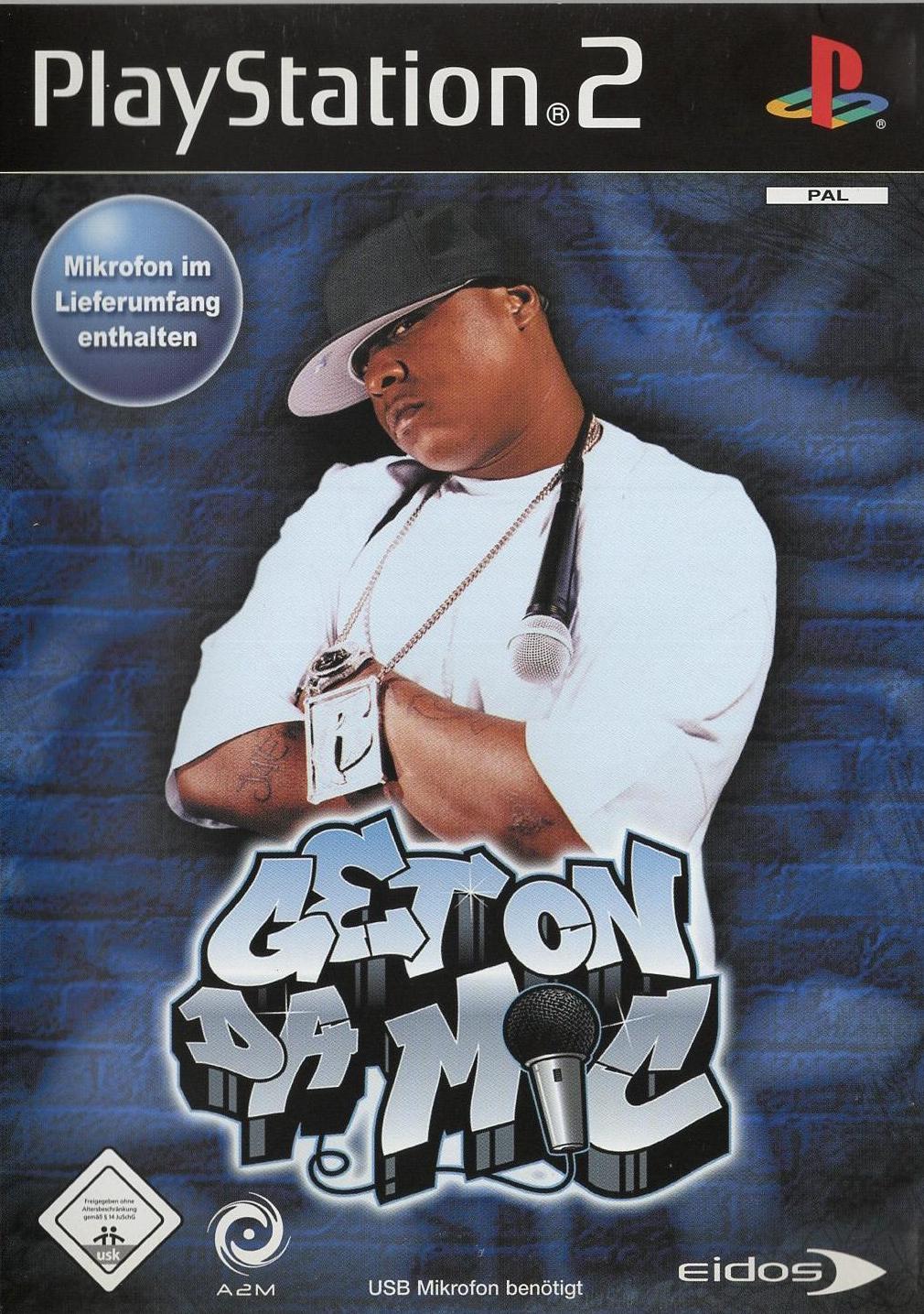 Get On Da Mic - PlayStation 2 Vorderseite
