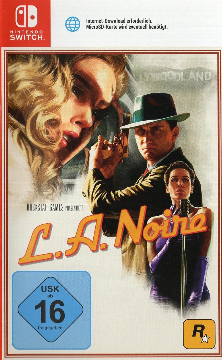 L.A. Noire - Nintendo Switch Vorderseite