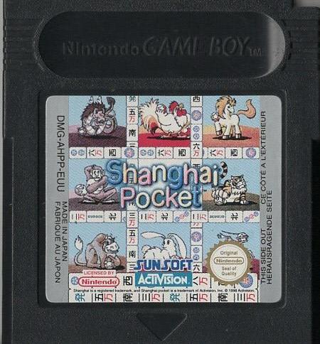 Shanghai Pocket - Game Boy - Modul Vorderseite