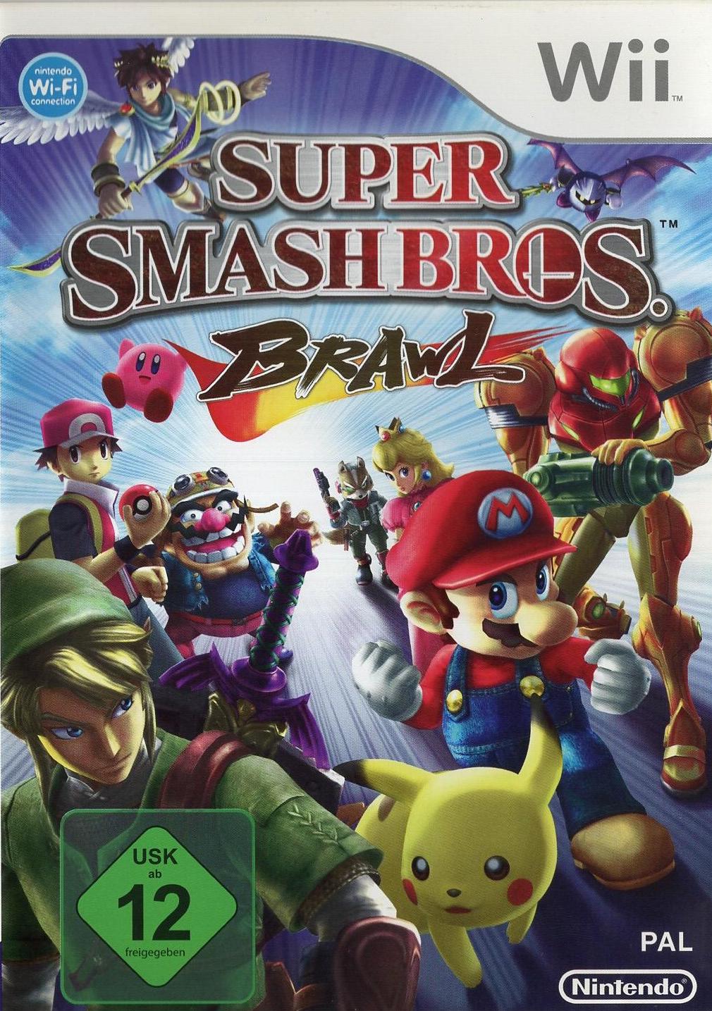 Super Smash Bros. Brawl - Nintendo Wii Vorderseite