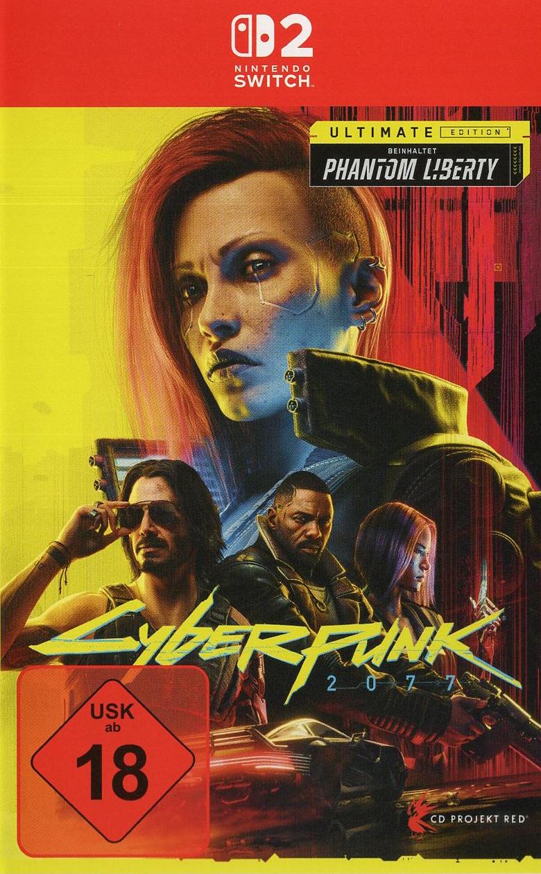 Cyberpunk 2077: Ultimate Edition - Nintendo Switch Vorderseite