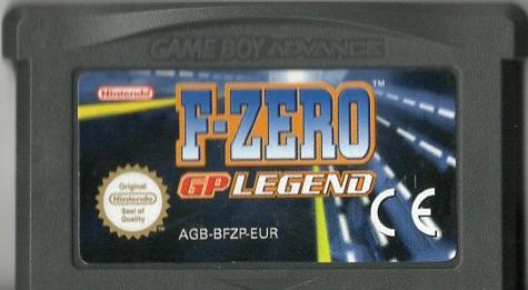 F-Zero: GP Legend - Game Boy Advance - Modul Vorderseite