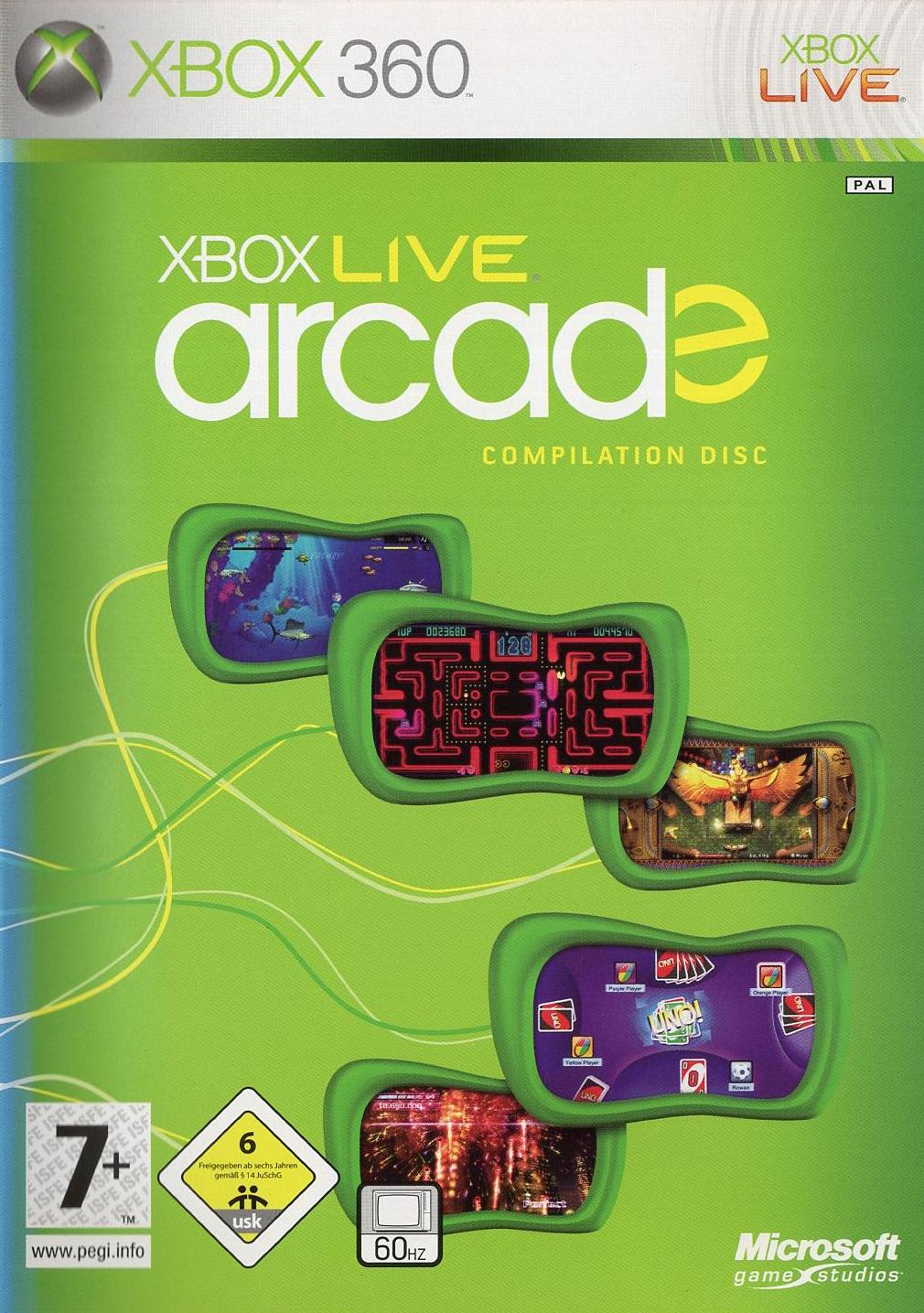 Xbox Live Arcade Compilation Disc - Xbox 360 Vorderseite