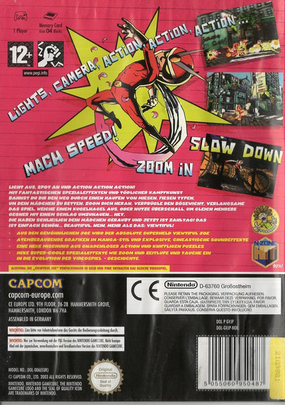 Viewtiful Joe - Nintendo GameCube Rückseite