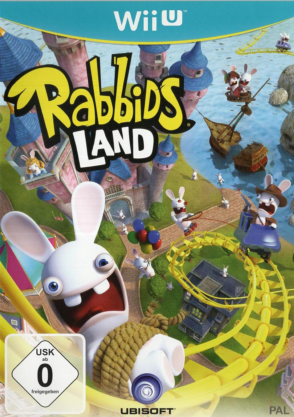 Rabbids Land - Nintendo Wii U Vorderseite