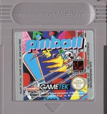 Pinball Fantasies - Game Boy - Modul Vorderseite