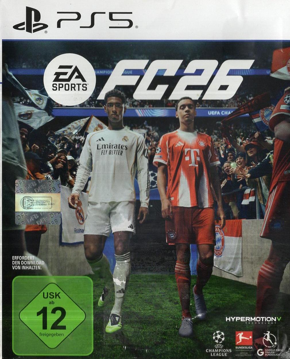 EA Sports FC 26 - PlayStation 5 Vorderseite