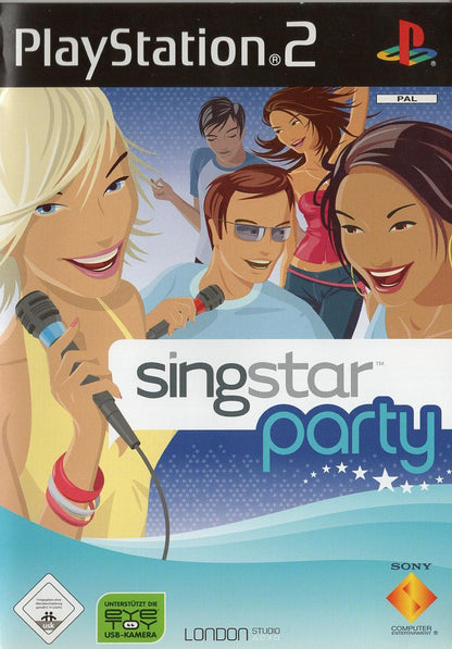 SingStar Party - PlayStation 2 Rückseite