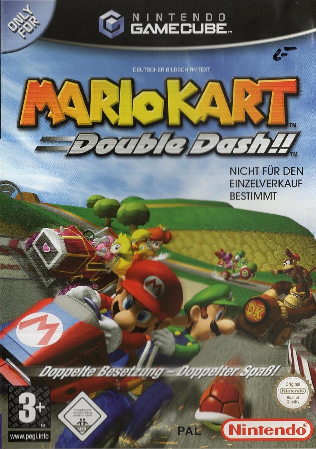 Mario Kart: Double Dash!! - Nintendo GameCube Vorderseite