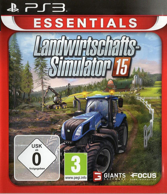 Landwirtschafts-Simulator 15 - PlayStation 3 Vorderseite