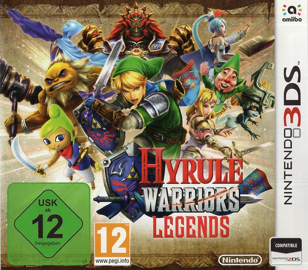 Hyrule Warriors Legends - Nintendo 3DS Vorderseite