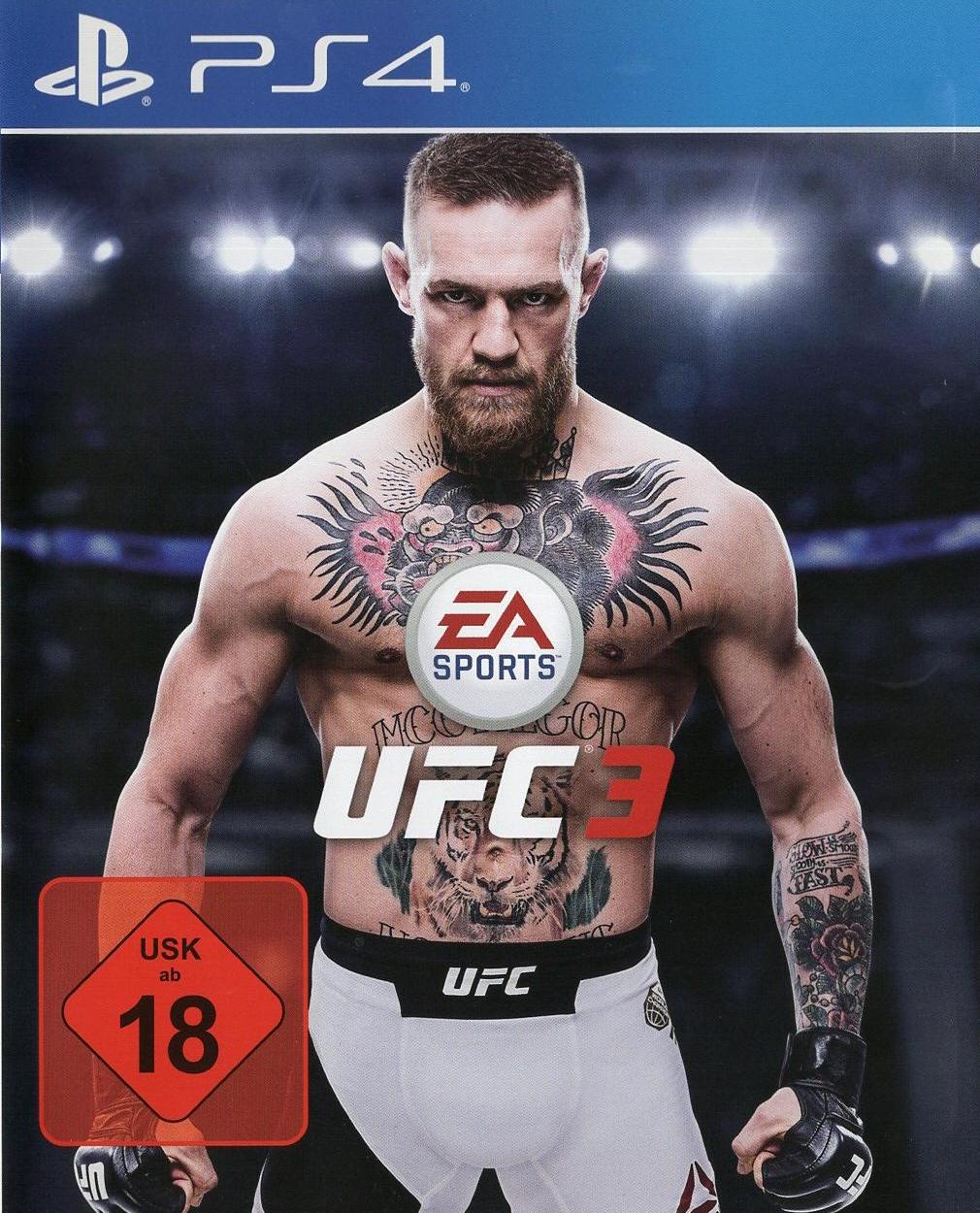 UFC 3 - PlayStation 4 Vorderseite