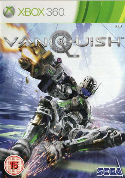 Vanquish - Xbox 360 Vorderseite