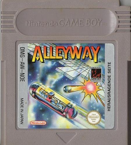 Alleyway - Game Boy - Modul Vorderseite