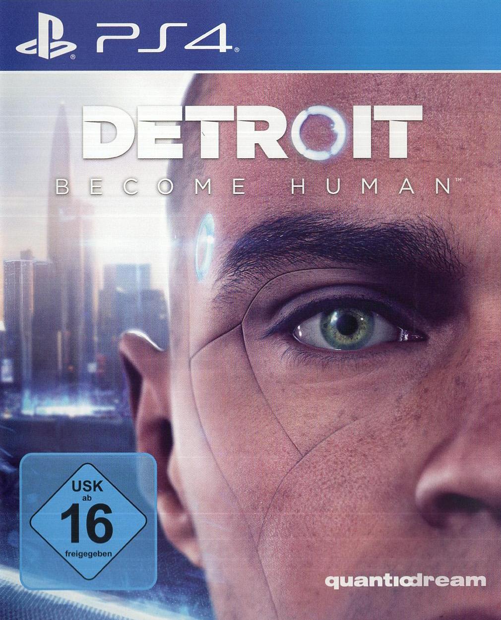 Detroit: Become Human - PlayStation 4 Vorderseite