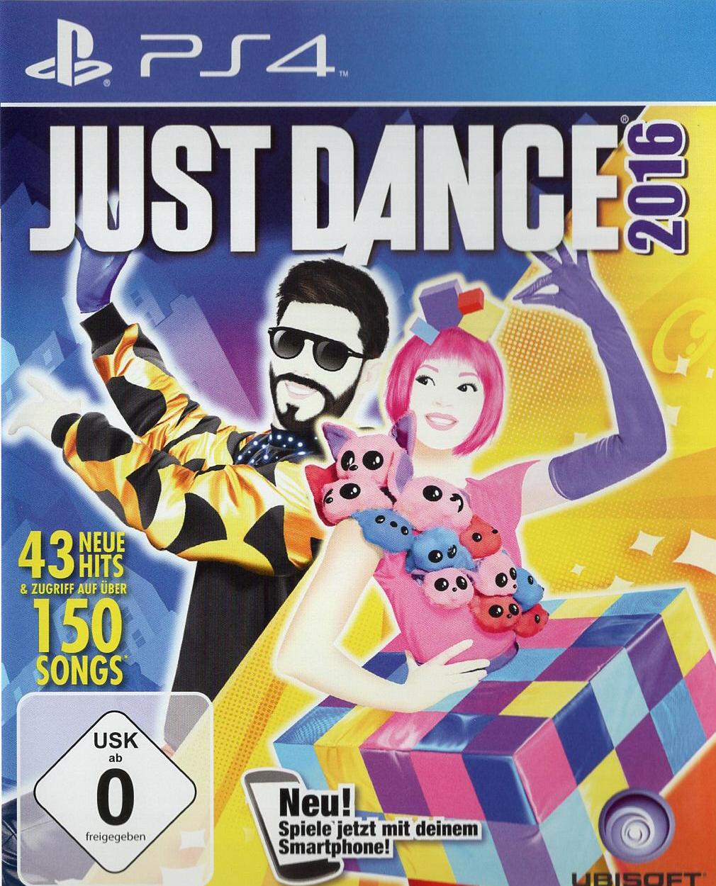Just Dance 2016 - PlayStation 4 Vorderseite