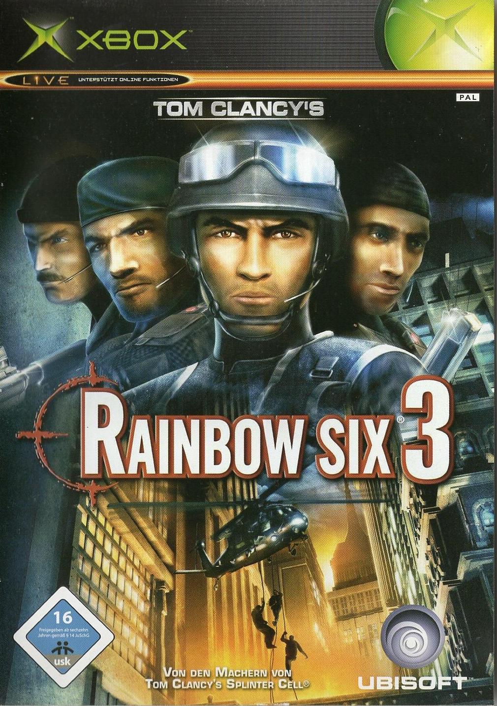 Tom Clancy's Rainbow Six 3 - Xbox Vorderseite