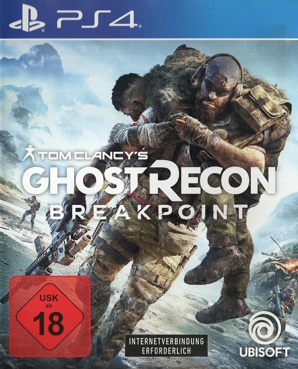 Tom Clancy's Ghost Recon Breakpoint - PlayStation 4 Vorderseite