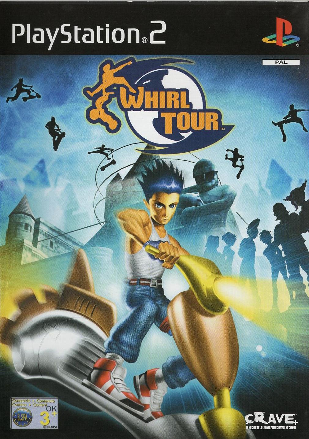 Whirl Tour - PlayStation 2 Vorderseite