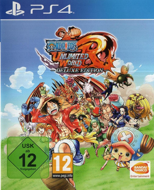 One Piece Unlimited World Red - Deluxe Edition - PlayStation 4 Vorderseite