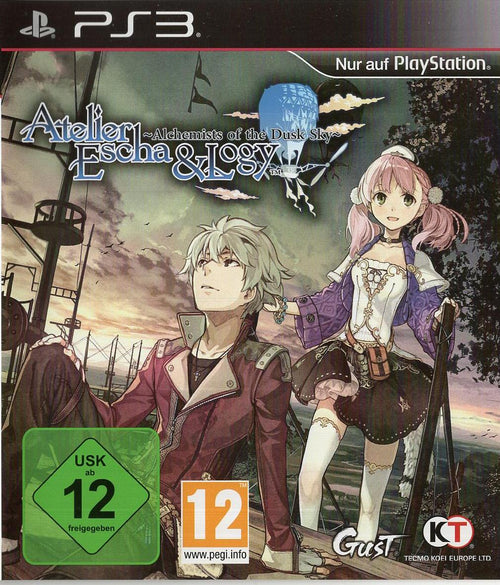 Atelier Escha & Logy: Alchemists of the Dusk Sky - PlayStation 3 Vorderseite