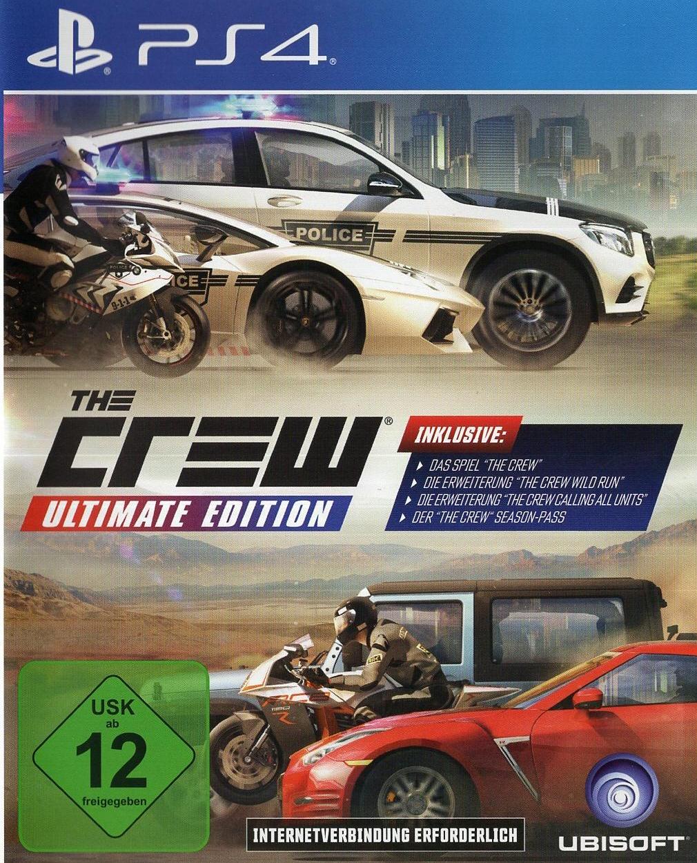 The Crew Ultimate Edition - PlayStation 4 Vorderseite