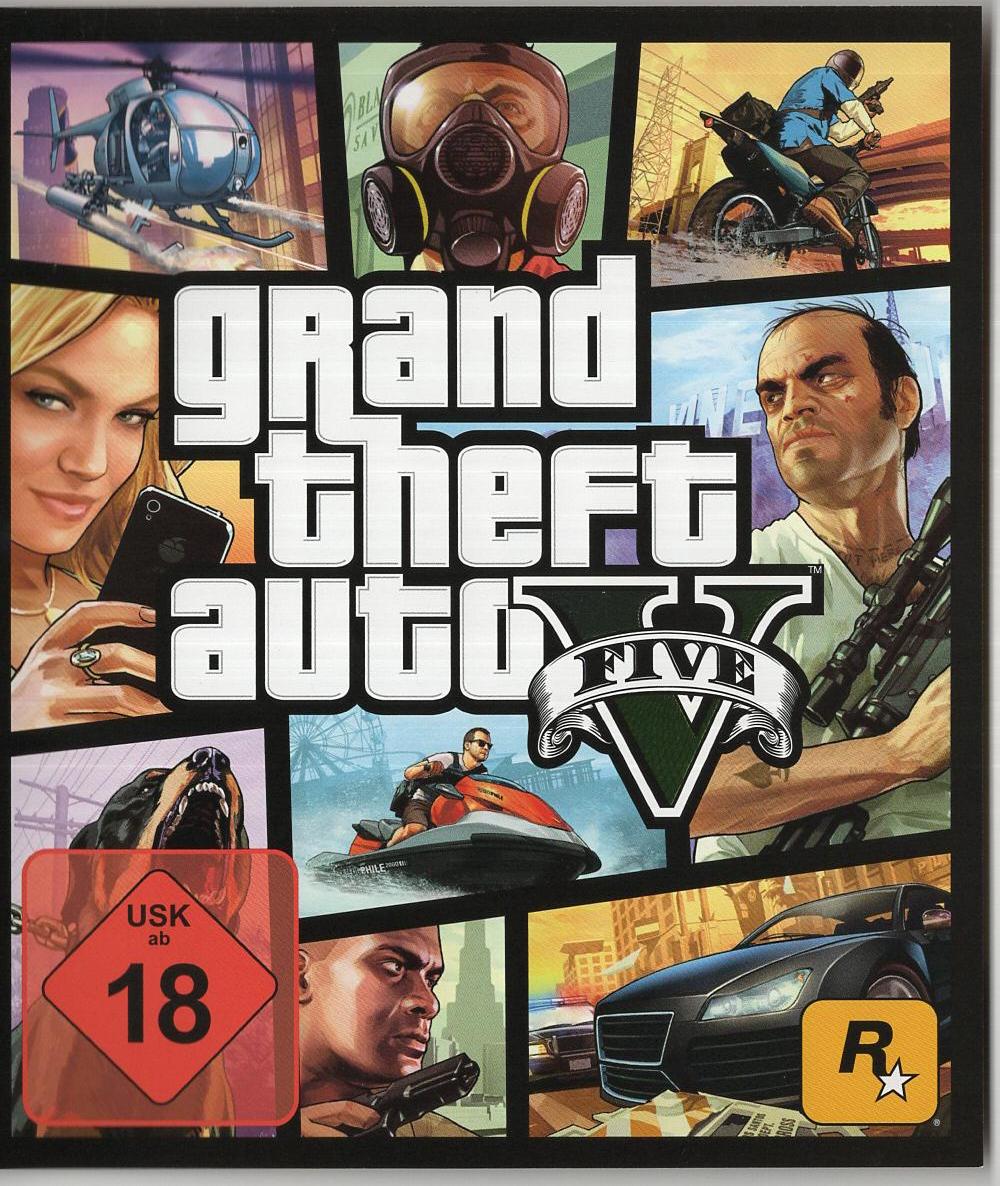 Grand Theft Auto V - Xbox One Vorderseite